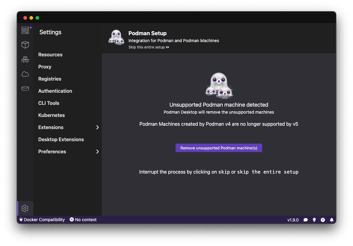 Podman Install